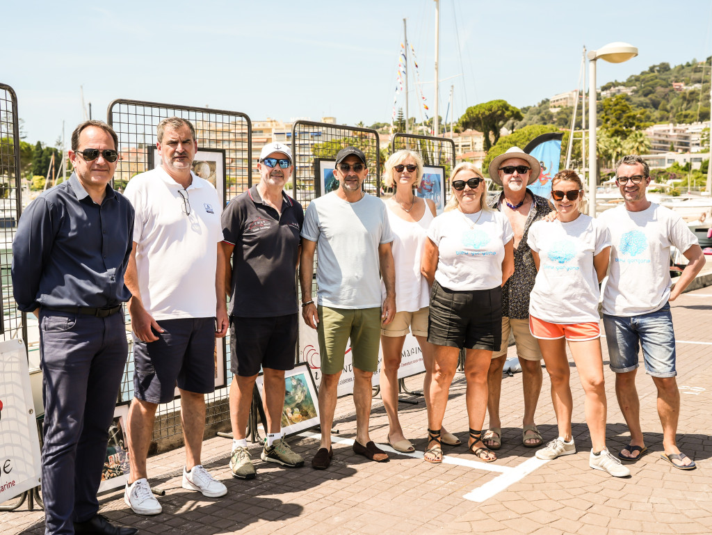 M. Bonnin, M. Garcia, M. Roux, Anao et Blue Gorgone