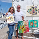 Sylvian The Fishman et ses oeuvres d'art issues du ramassage de déchets sur les plages