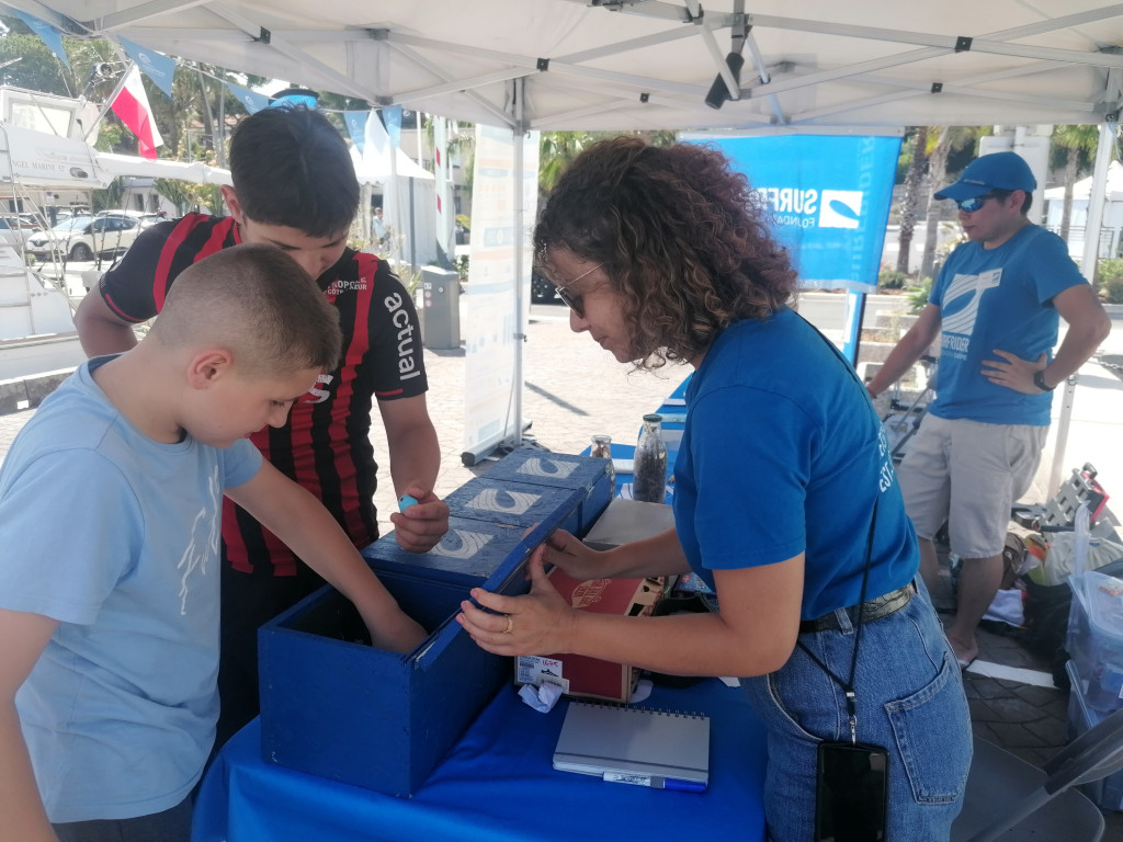 Surfrider, stand de sensibilisation pour petits et grands