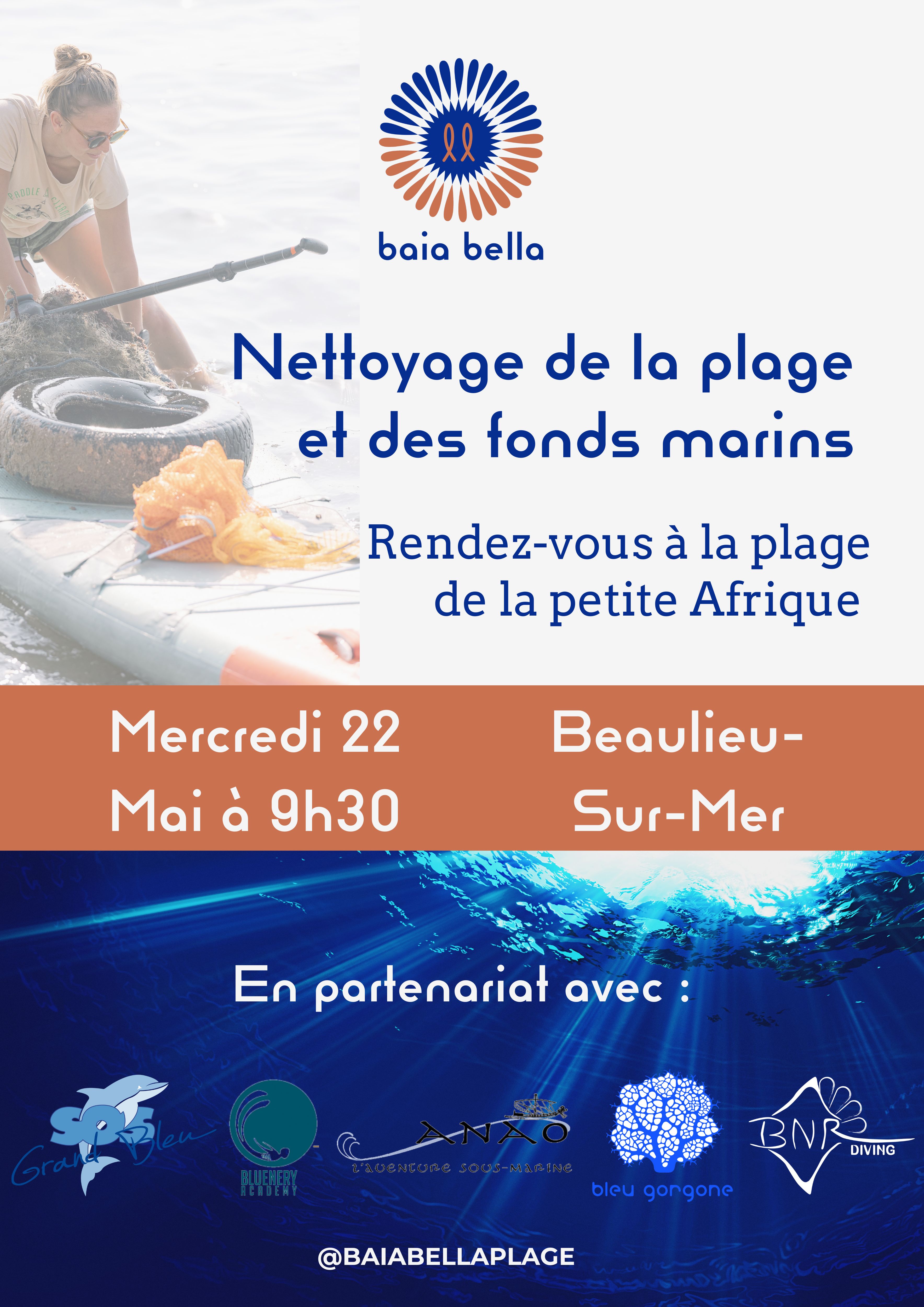 Nettoyage Baia Bella 22 MAI